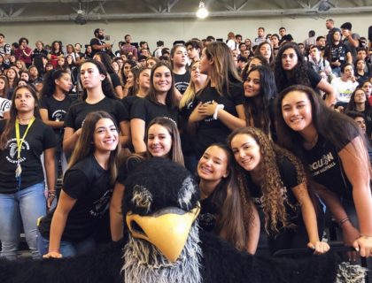 The School Year’s First Pep Rally!