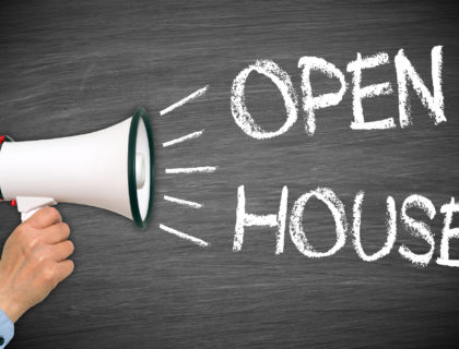 Open House is Coming Up