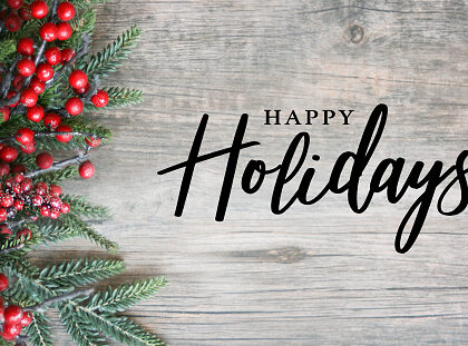 Happy Holidays!