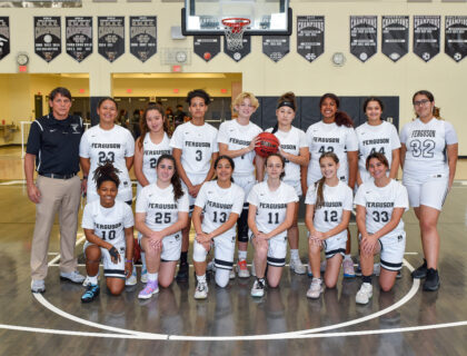 Lady Falcons Basketball Team Says Farewell to Seniors