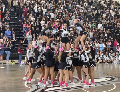The Falcons Make a Splash at the Homecoming Pep Rally