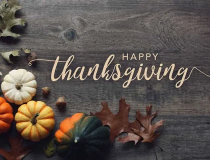 The Talon Family Wishes You a Happy Thanksgiving