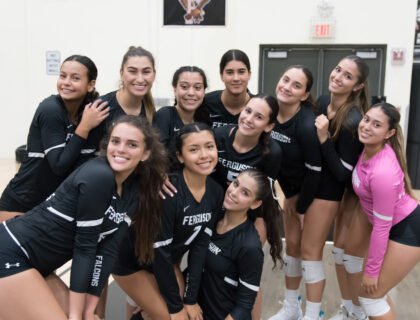 Three-Peat Victory: Falcons Obliterate District Volleyball Championship