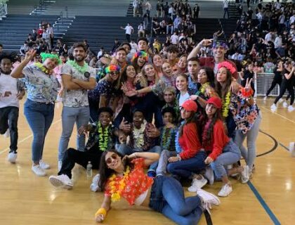 First Pep Rally