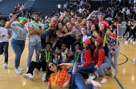 First Pep Rally